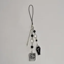 Enchanted Gothic Bearies Phone Charms - Spooky Pastel Grunge Aesthetic (WHITE)