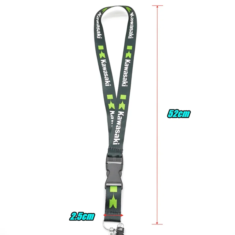 Kawasaki Key Hanging Rope Work Card Sleeve Hanging Neck Strap Rope Card Bag
