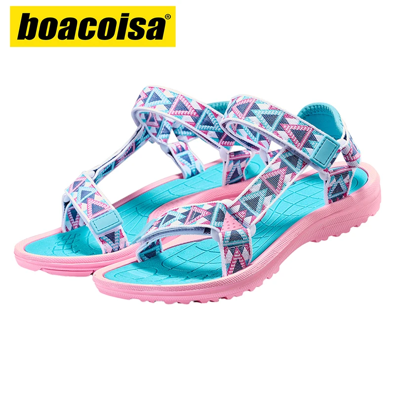 Kids Sandals for Boys Girls Shoes Outdoor Beach Non-Slip Shoes Solid Breathable Students Sneakers Children's Shoes - 2