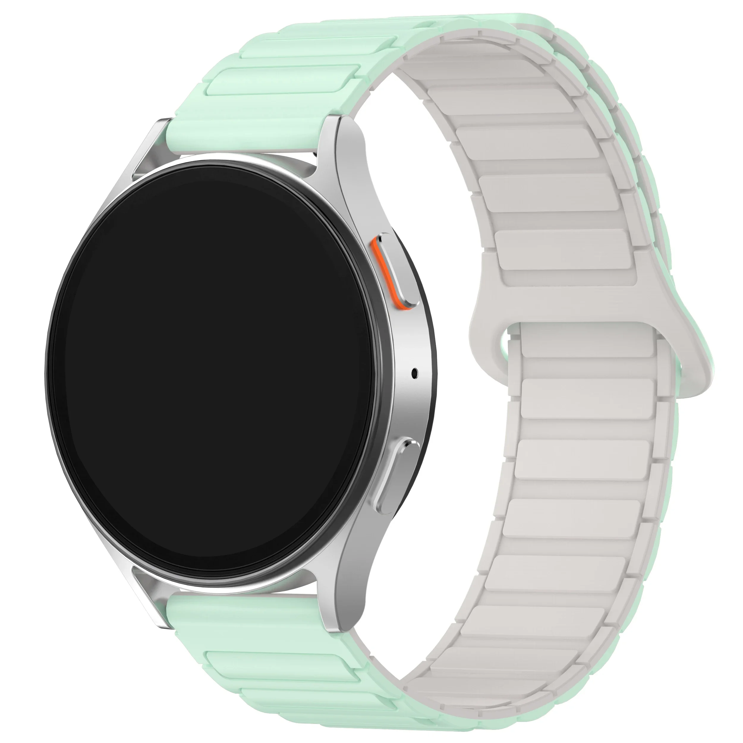 Sport Silicone Magnetic Smartwatch Band - 20mm/22mm Strap