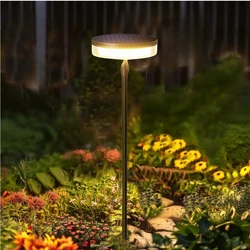 Solar - Powered Swaying Garden Pathway Lights - Tall Outdoor Landscape Accents for Walkway, Patio, and Yard Decor (Warm White)