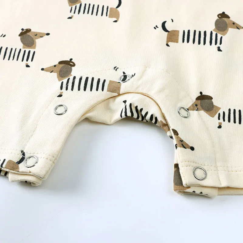 Cartoon Cute Baby Girl Romper Cotton Short Sleeve O-neck Baby Clothing Boys Romper Summer Newborn Baby Clothes 3-24 Months 4