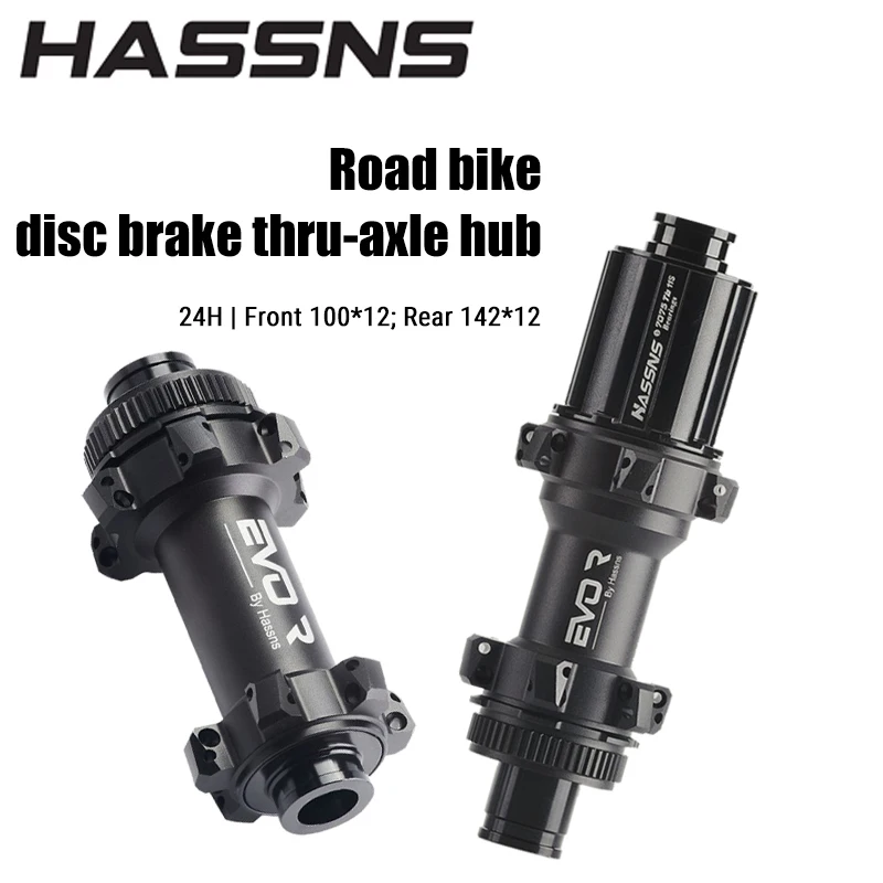 Hassnsevorロードバイクハブ24穴ストレートプル4爪カセット11