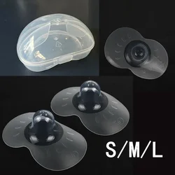 2Pcs Silicone Breastfeeding Nipple Protectors Feeding Mother Nipple Shields Protection Cover Milk Cover With Clear Carrying Case