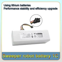 NEW 14.4V 12800mah P1904-4S1P-MM Battery For Xiaomi Mijia 1C STYTJ01ZHM Robot Vacuum Mop Cleaner Accessories battery - Image 4