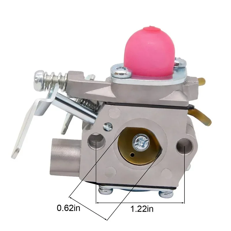 Weed Eater PE550Carburetor for Poulan  GE21 PP135 Gas Edger Trimmer Carburetor for Walbro WT-630  WT-308 530071634 530069654