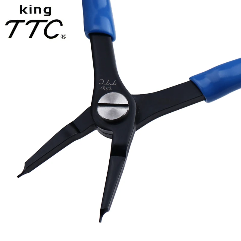 Japan's TTC Kakuta's New Circlip Pliers 5-Inch Mini Straight-Nose Pliers MSI/MSK-125 for Mounting Micro Snap Rings 2