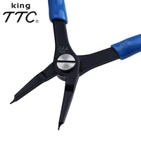 Japan's TTC Kakuta's New Circlip Pliers 5-Inch Mini Straight-Nose Pliers MSI/MSK-125 for Mounting Micro Snap Rings 2