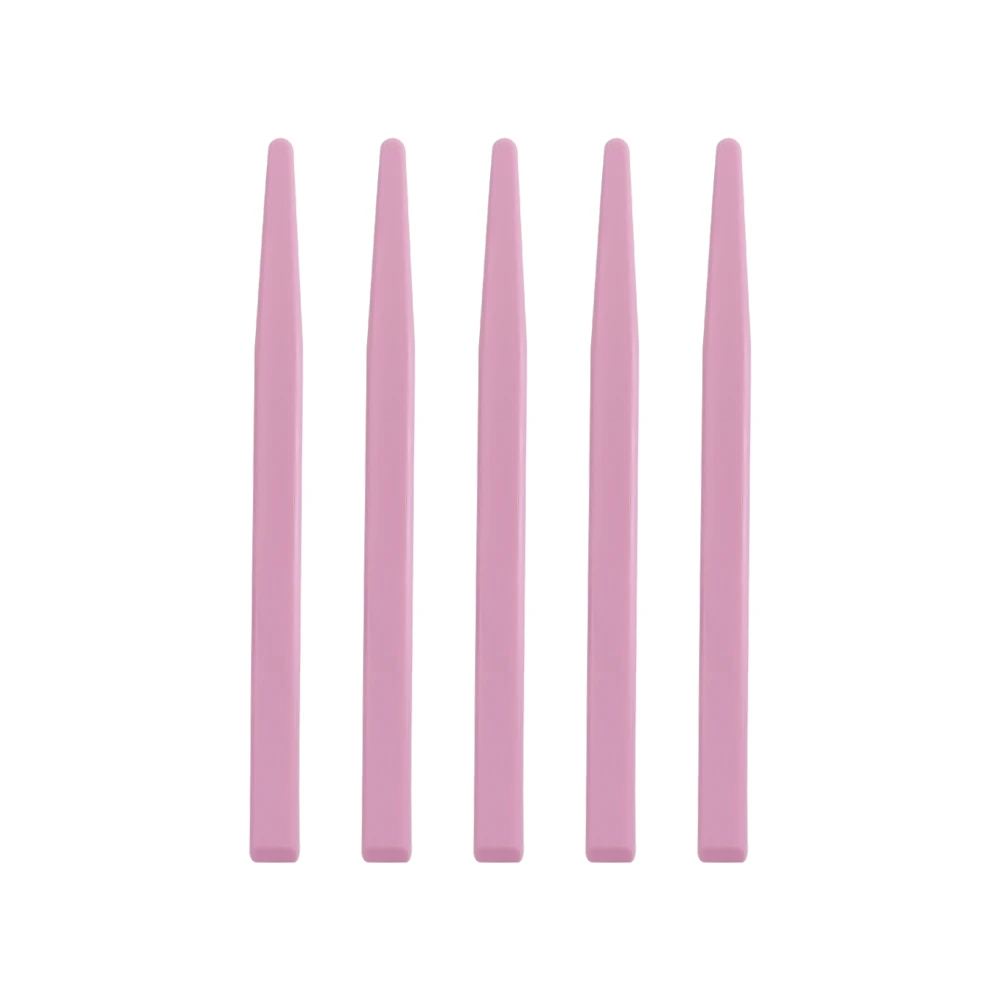 Dental Lab Plastic Mixing Spatulas - 4-Piece Pink Set For Alginate & Impression Material