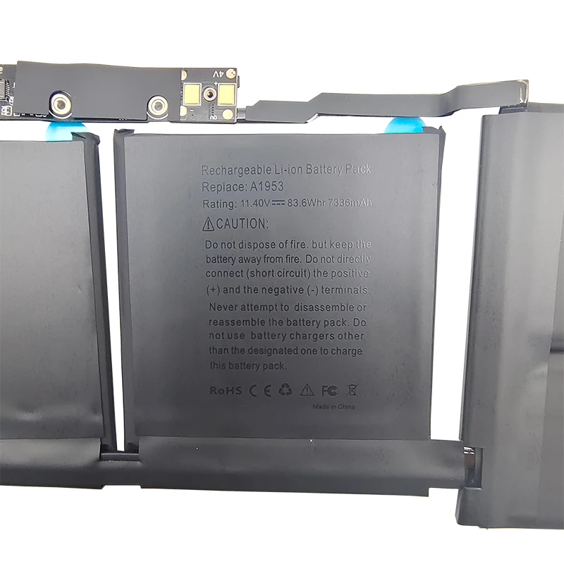 Apexway-bateria do Portátil para Apple Macbook Pro A1990 15 Touch Bar Meados de 20232023 Emc3215 Emc3359 Mr962ll 11.4v 7336mah - Imagem 3