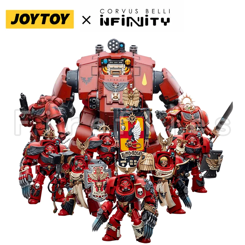 

[In-Stock]1/18 JOYTOY Action Figure 40K Blood Angels Figures And Mecha Anime Collection Model Toy Free Shipping