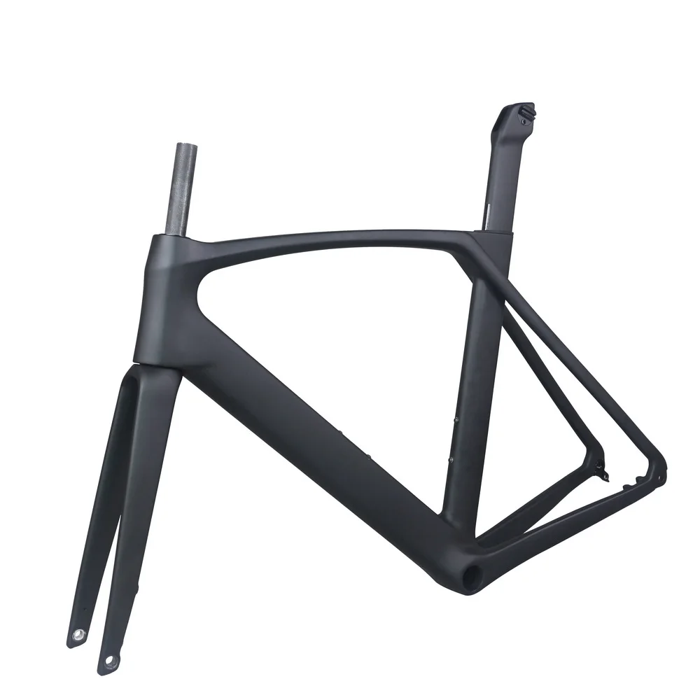 

TT-X34 Disc Road Frame Without Handlebar And Spacer T1000 Carbon Fiber Available Size 47/50/52/54/56/58/60cm