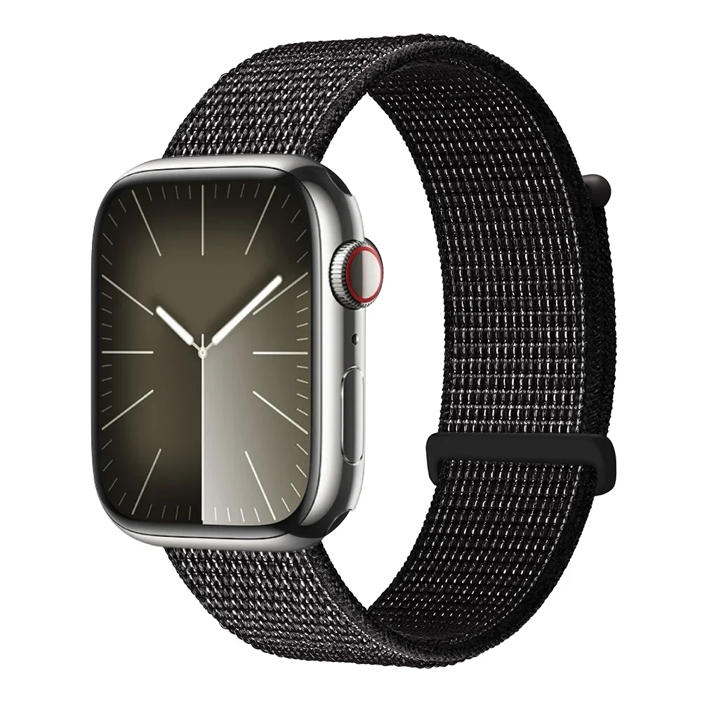 Braided Nylon Loop Strap for Smartwatch – Comfortable Bracelet Band Strap