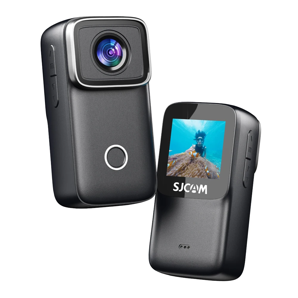 SJCAM C200 4K 30fps Caméra d'Action avec Stabilisation Gyroscopique