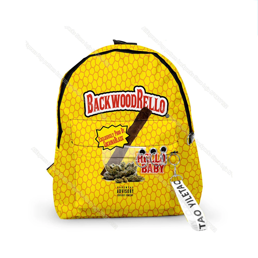 Backwoods Cigar Backpack Teens Boys Girls 3D Rucksack Women/Men