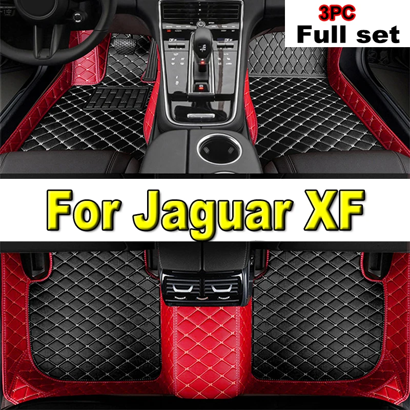 

Автомобильные коврики для Jaguar XF X260 2016 ~ 2022, коврики, прочный кожаный коврик, противогрязные накладки, автозапчасти, автомобильные аксессуары