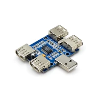 DC 5V USB HUB USB2.0 USBHUB Concentrator 4-Female USB Expansion Board Module Four USB Expansion Interface 4-port Controller 2