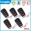 5PCS universal gate command remote control 433 rf remote garage control 433 mhz clone Garage key 1