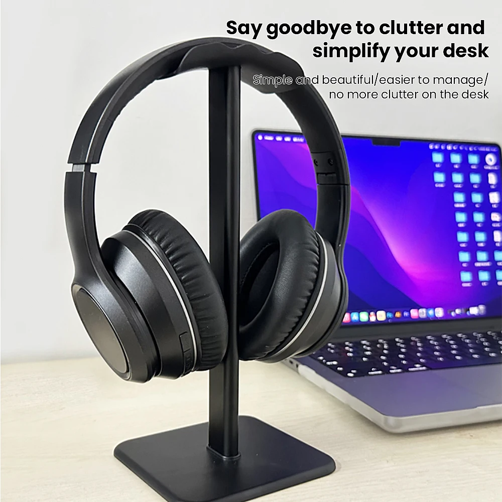 Headphone Stand Rack Non-Slip Headset Holder for AirPods Max/Beats/Bose/Sennheiser/Audio-Technica/Sony Earphone Accessories