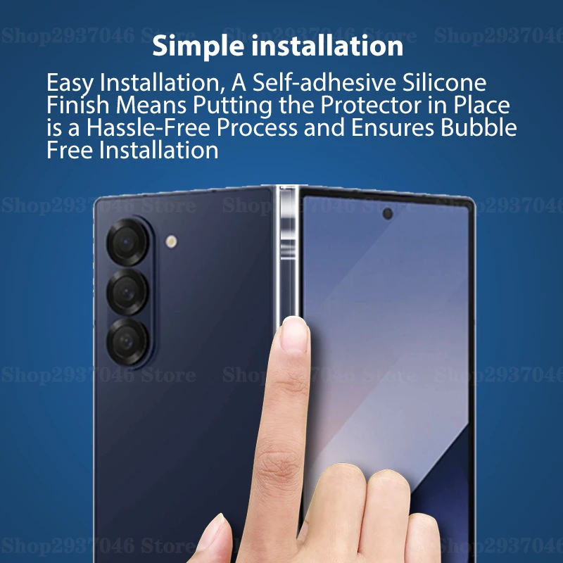 4-Pack Hinge Protector Film with Hydrogel Technology