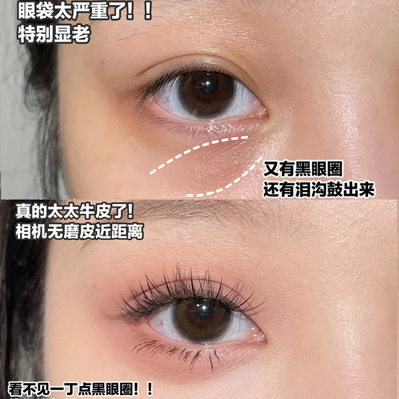 Face Concealer Palette 3-Color Concealer Palette Cream Texture Covers Acne Marks Dark Circles Multifunction Face Makeup Lasting Brighten Face Cosmetics