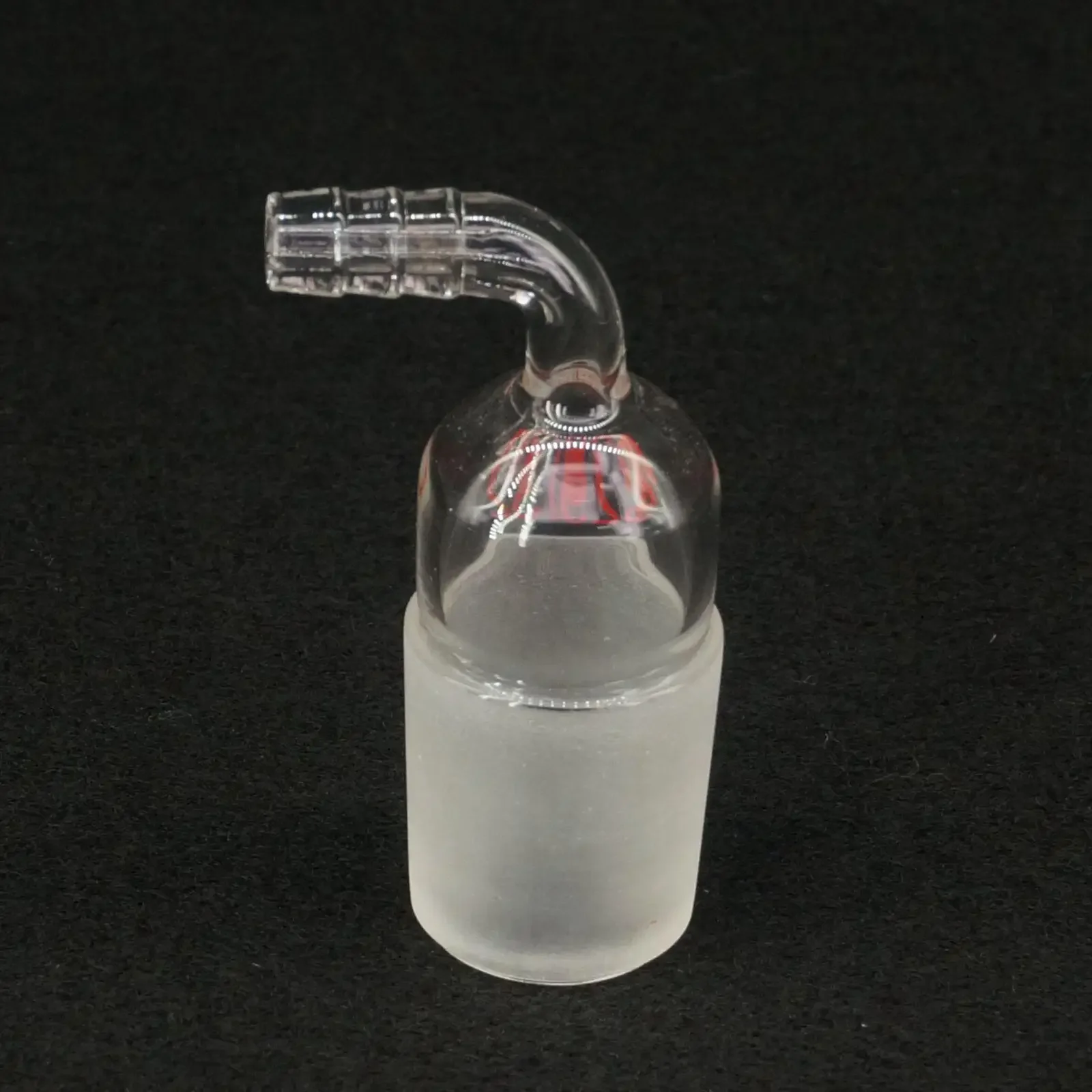29/32 Joint 90 Degree Bend Hose Inlet Connection Adapter Laboratory Glassware
