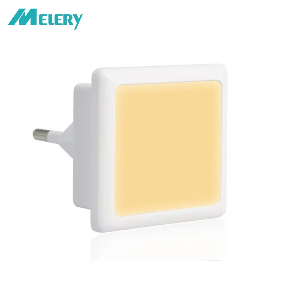 2 Luci Notturne LED Con Sensore Crepuscolare Per Camera Letto E Corridoio - Luce Calda A Risparmio Energetico
