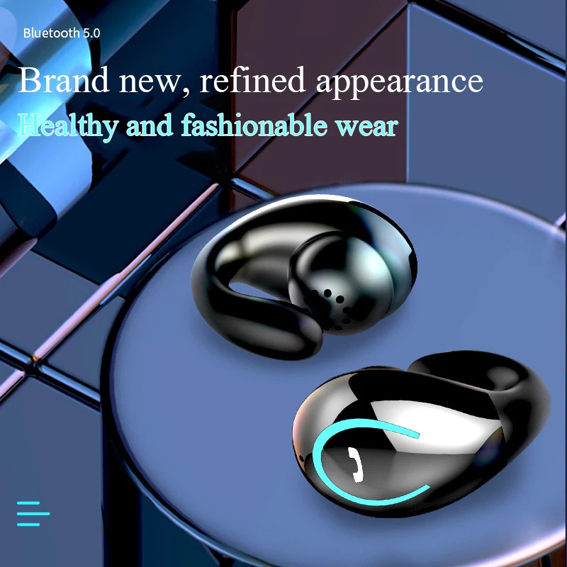 Clip Ear Bluetooth Headphones Ear Clip Headphones Wireless Clip