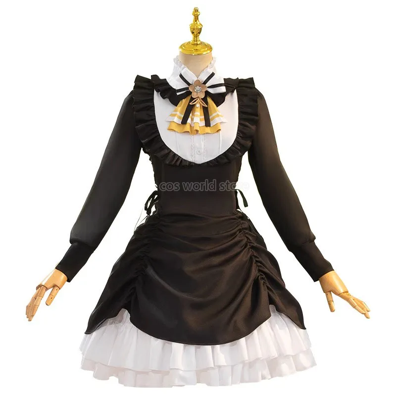 

Аниме Puella Magi Madoka Magica Tomoe Mami костюмы для косплея Tomoe Mami красивый черный костюм для костюмированной вечеринки на Хэллоуин