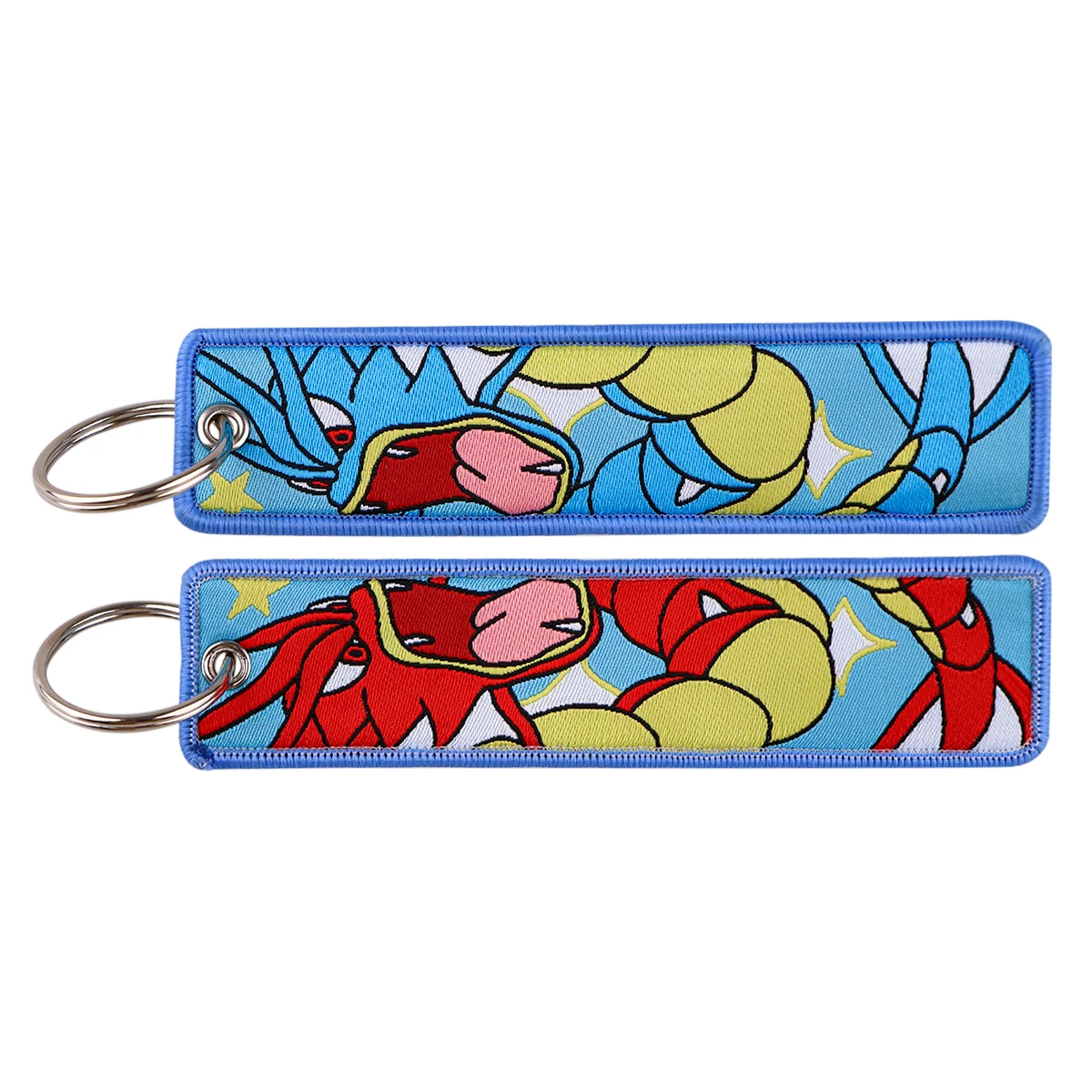 Charming Anime Cute Cartoon Embroidered Keychain | Stylish Key Holder & Accessory Gift