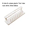 1pcs 6/8/24/40/50 Holes Plastic Lab Test Tube Support Test Laboratory Transparent Rack/Shelf For Supplies Tool 3
