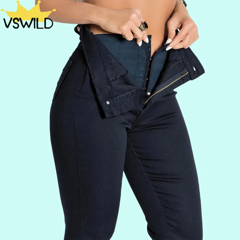 Hiigh Waisted Leather Jeans Large Buttocks With Zipper Access Control Gallery Dept Jeans Women Pants Ropa De Mujer Barata Y Enví