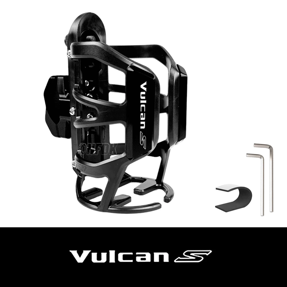 For KAWASAKI VN650 Vulcan S VN 650 Motorcycle drink bottle rack Cage water bottle rack Water cup rack Accessories