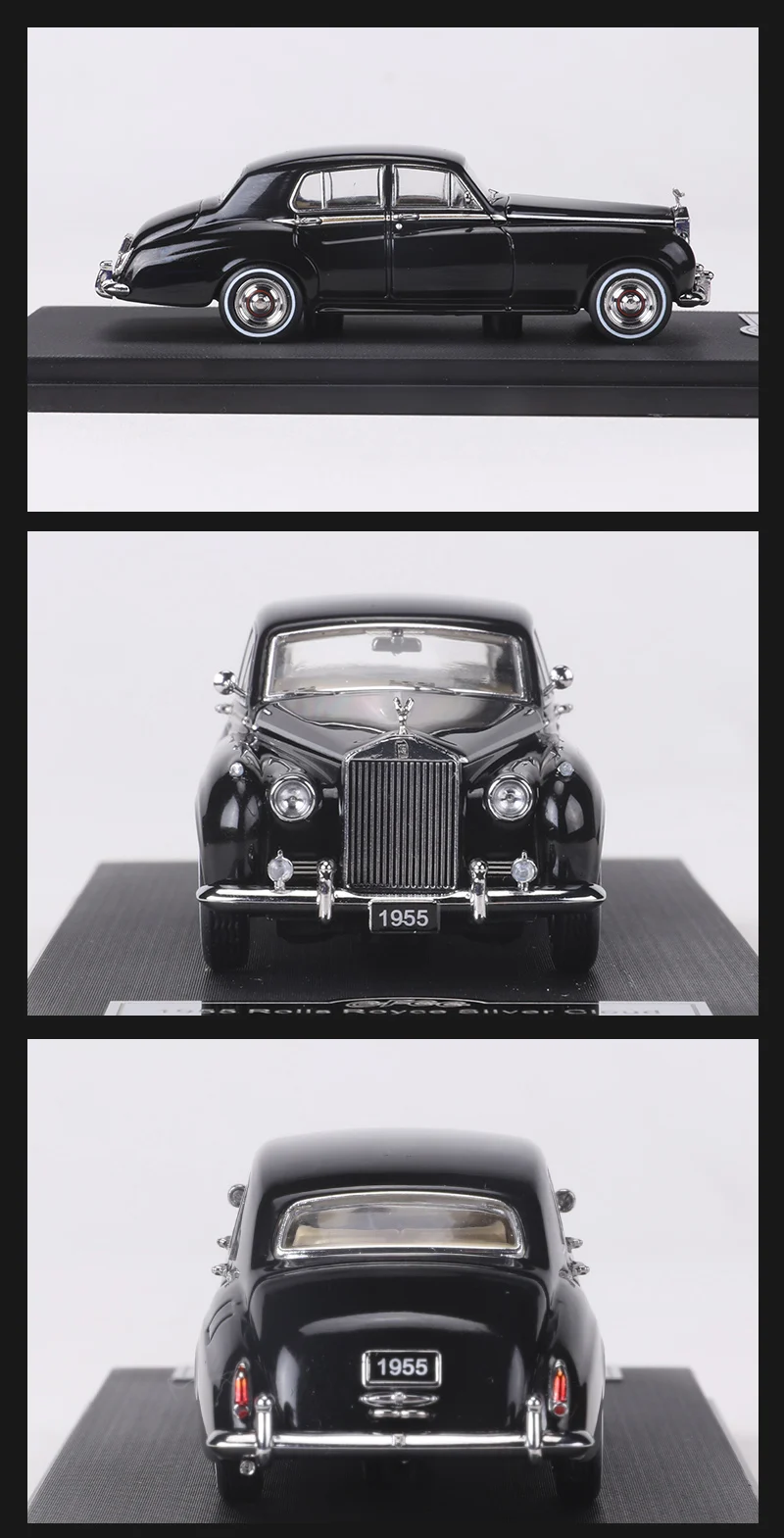 GFCC 1:64 1955 Sliver Cloud III Alloy Model Car 
