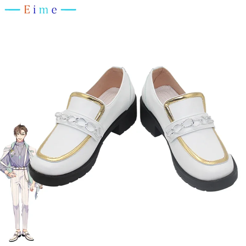 

Game Nu Carnival Eiden Cosplay Shoes Halloween Carnival Boots PU Leather Shoes Cosplay Props Custom Made