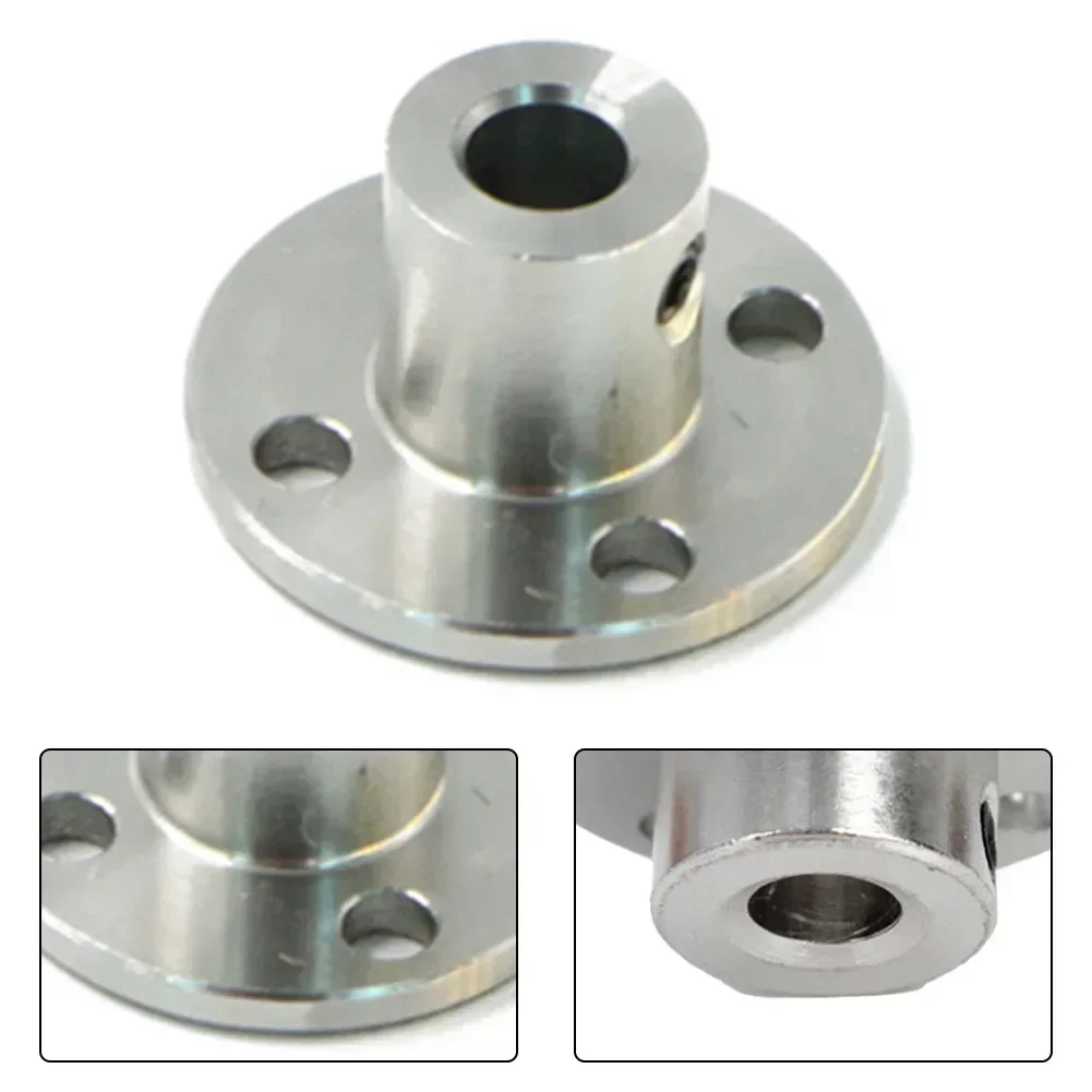 Flange Coupling Motor Guide Shaft Coupler Motor Connector Power Tools Accessories Plug 6mm With Screws 4pcs rigid flange coupling shaft coupler shaft connector rigid shaft coupler