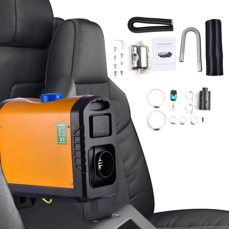 

12/24V 5KW Parking Heater Muffler Diesel Heater All In One 5000W Oil Dipstick Heater With LCD Switch For Bus Trucks