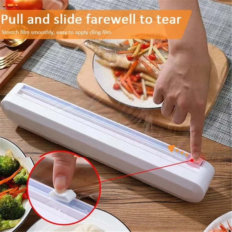 Plastic wrap with 2024 ez slide cutter