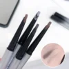 Angle Eyebrow Pencil Waterproof Natural Outlines Wild Eyebrow Lines Smooth Fill Blendable High Pigment Brow Tattoo Tint Enhancer 4