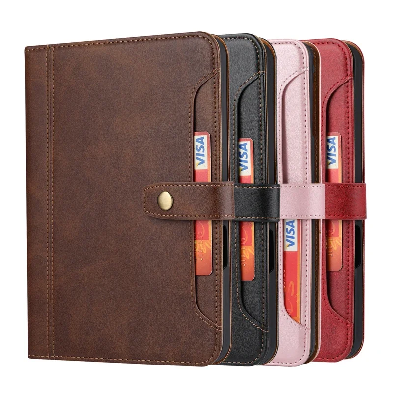 For iPad Mini 6 Case Luxury Flip Leather Book Tablet Cover With Cards Slot Wallet Stand Sleeve For iPad Mini 6 8.3 2021
