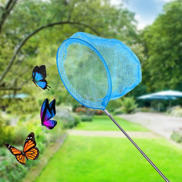 85cm Extendable Kids Catcher Net Butterfly Fish Insect Catcher Net  Telescopic Fishing Net Outdoor Fishing Toys Games Baby Toys - AliExpress