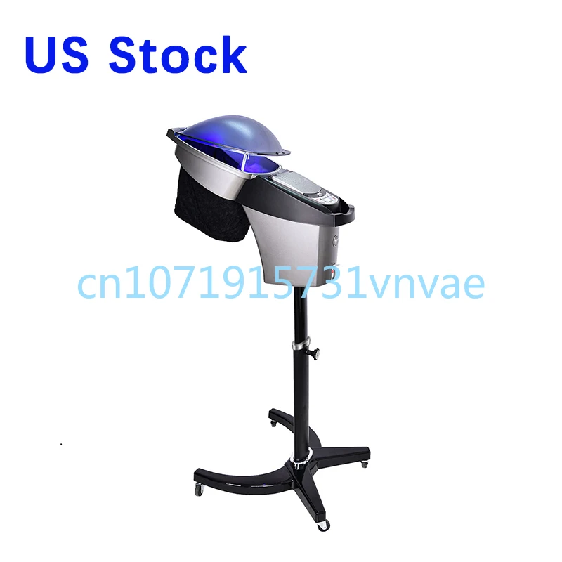 

US Stock-Big Micromist Professional Ultrasonic Micro Mist Ozone Hair Salon Steamer with Stand&Hair SPA Standing O3 Hair Steamer