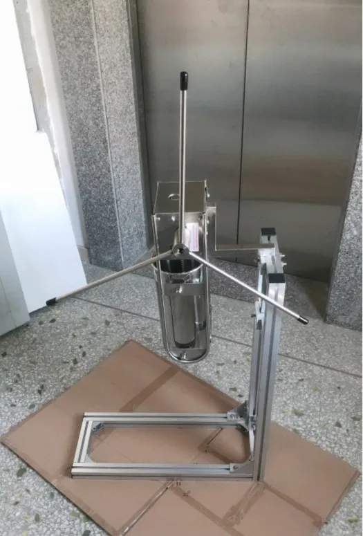 Commercial Vertical Manual Churros Machine, 5L, 700ml, with 5 Molds