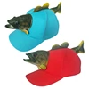 Novelty 3D Fish Hat for Parent Child Funny Fish Animal Baseball Hat for Birthday Party Creative Theme Party Hat Headwear 1