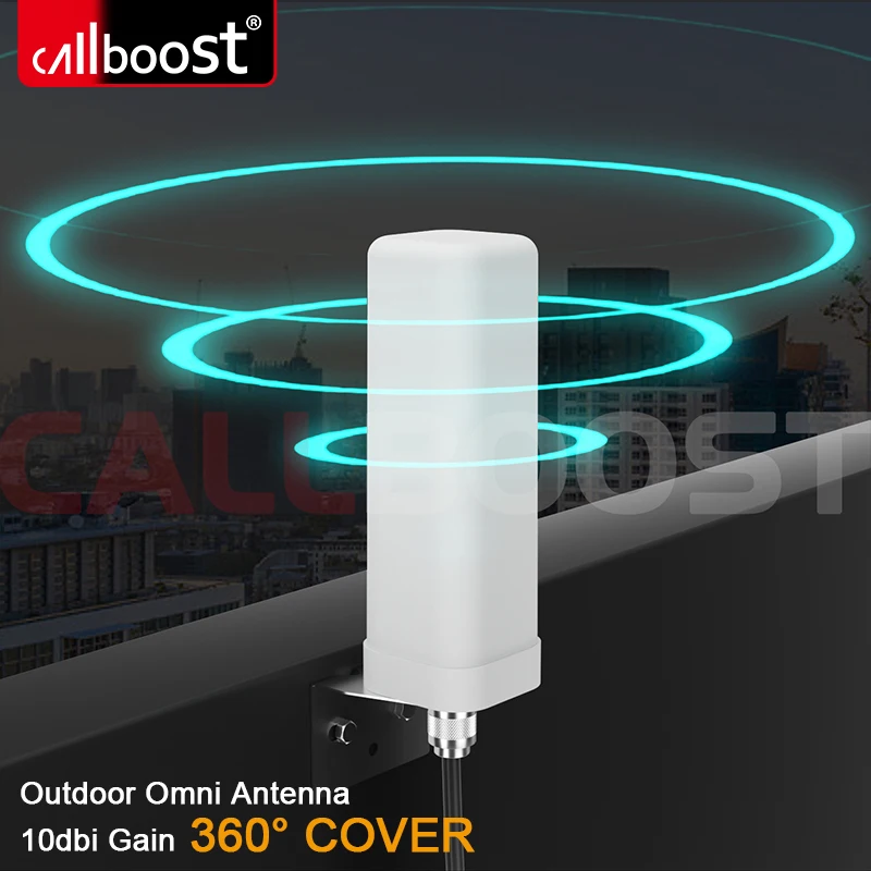 2 3 4G Outdoor Directional N-Female 10 11dBi Outside LPDA Antenna Omni External Antenna for Mobile Phone Signal Booster Repeater