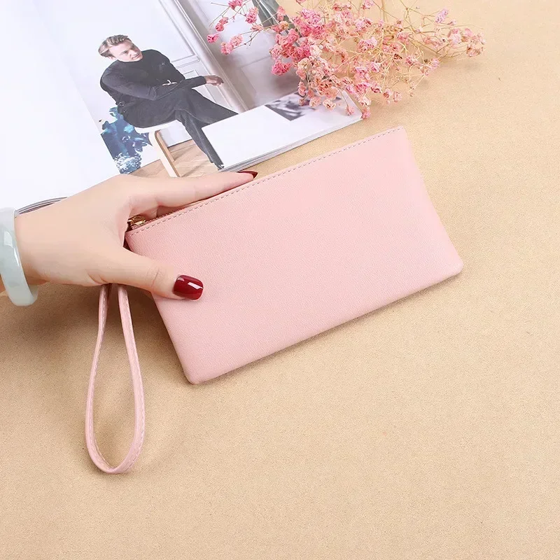 Women Wallet Zipper Ladies Long Wallet Coin Purse Large Capacity