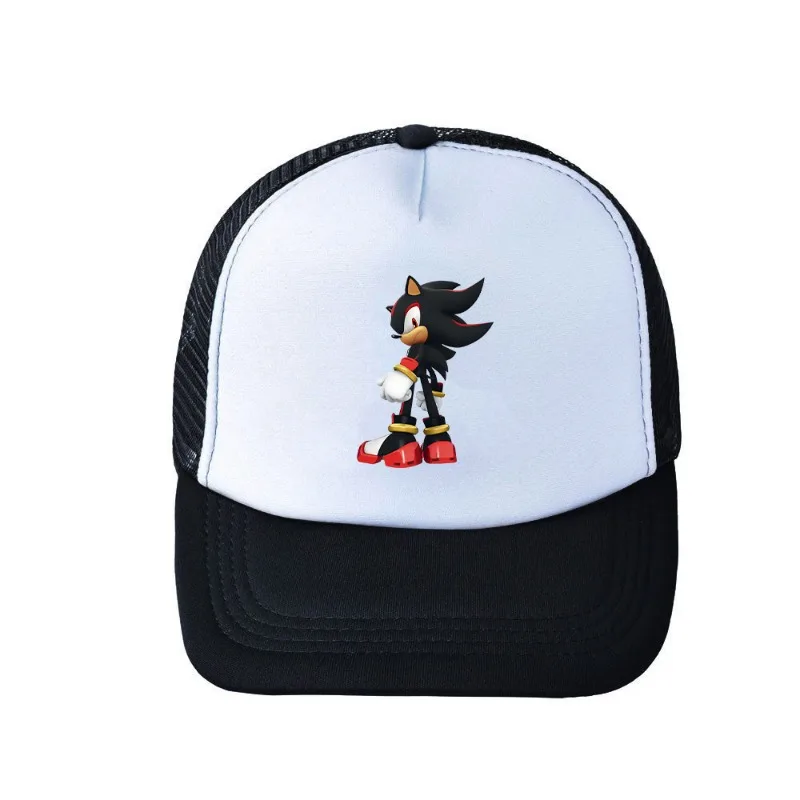 thumbnail image 1 of Gorras de béisbol de Sonic The Hedgehog para hombres, sombreros de sol de cosplay de anime, accesorios de moda cómodos y ajustables, sombrero transpirable de verano, 1 of 5