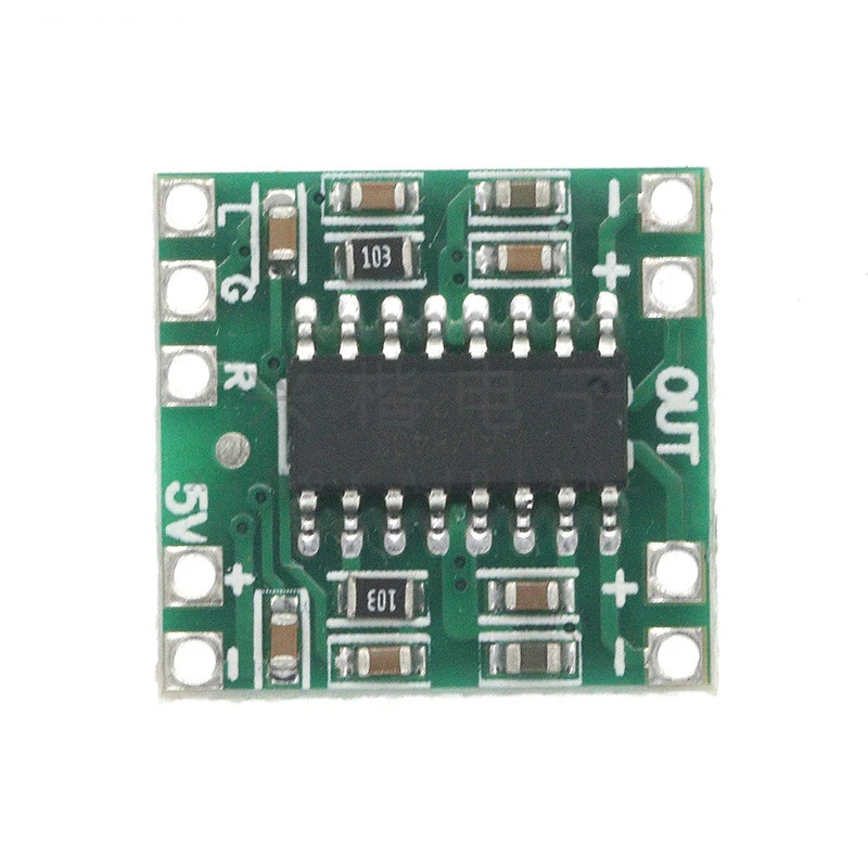 GPS 장치 초소형 디지털 증폭기 보드 2 * 3W D 클래스 PAM8403 증폭기 보드 2.5-5V USB 전원 공급 가능