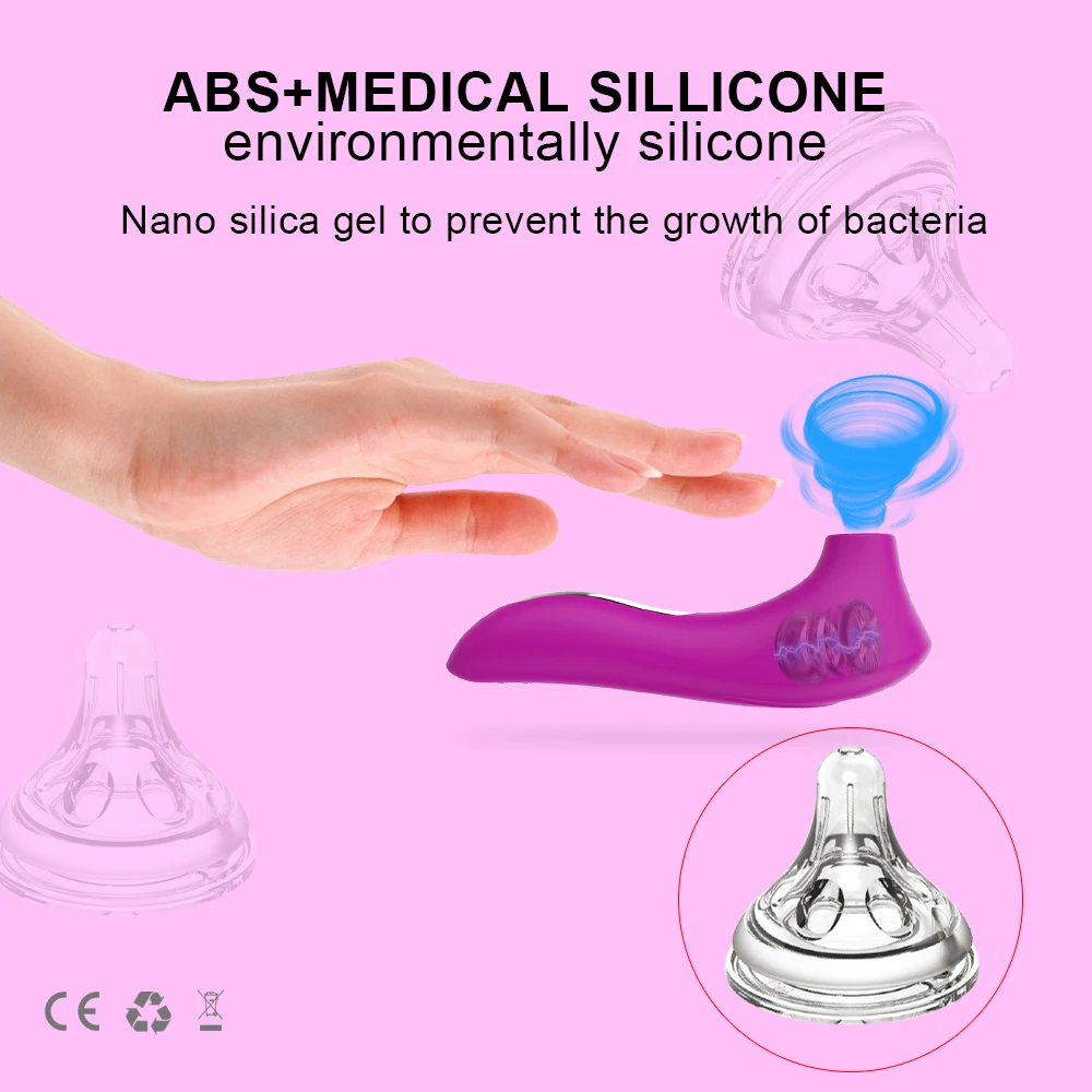 Vibrator Mit Saugfunktion Für Die Klitorisstimulation_voghion.com