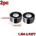 Black 25mmx1.5mx2pc